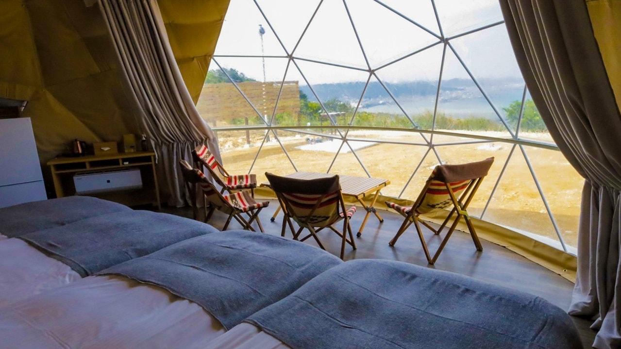 [Guest room] Glamping dome / 39 square meters / 97 cm wide bed x 4 / Capacity 2 to 4 people