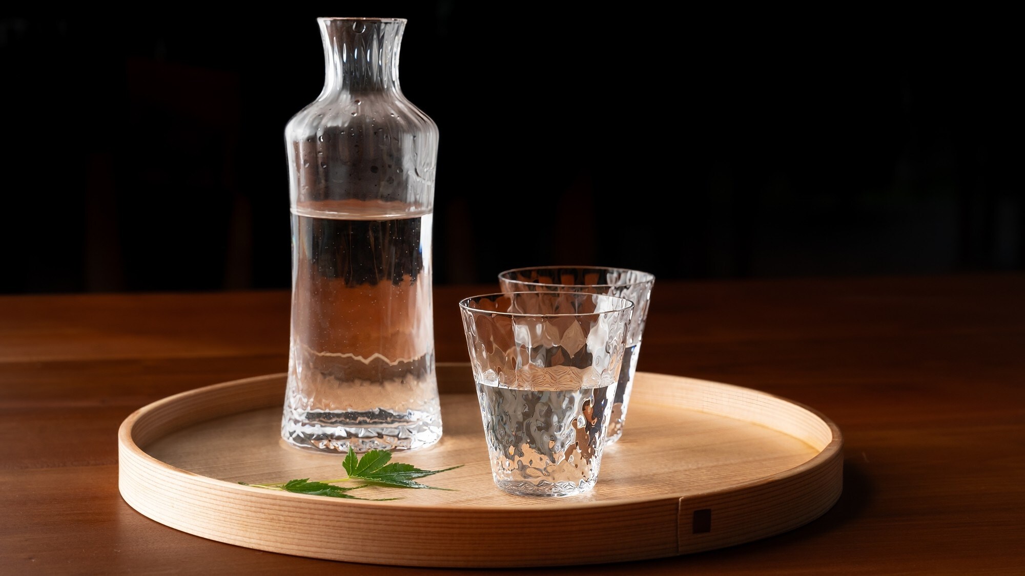 [Drinks] You can enjoy Japanese sake that goes well with the food.