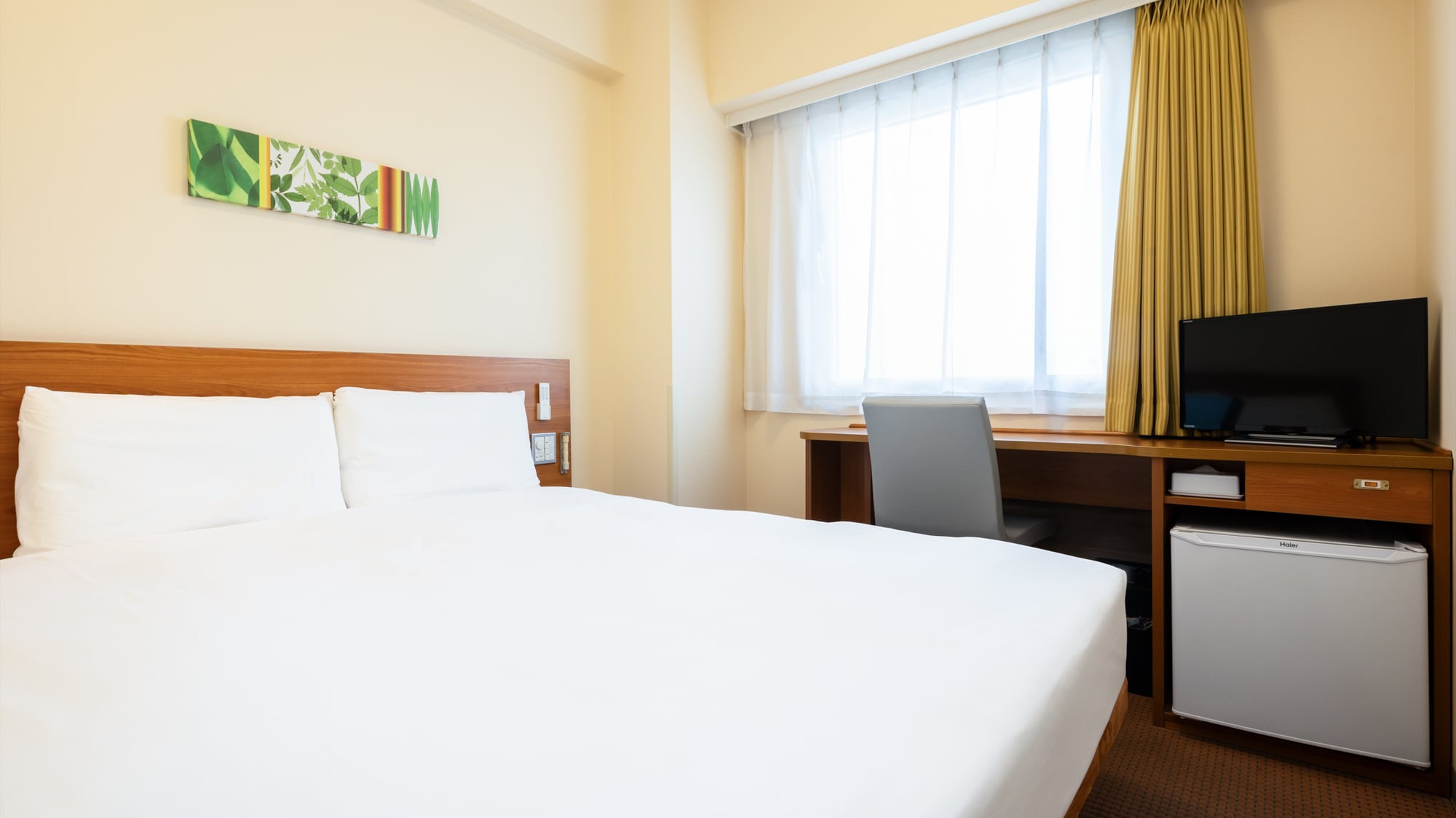 [1 bed] Double room ◆ Bed width 155cm x 1 ◆ Area 14 square meters