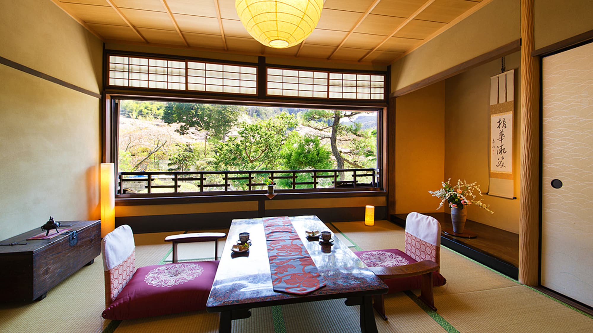 [KANGETSU-] & ldquo; Graceful and quiet & rdquo; Guest room with a beautiful view of nature