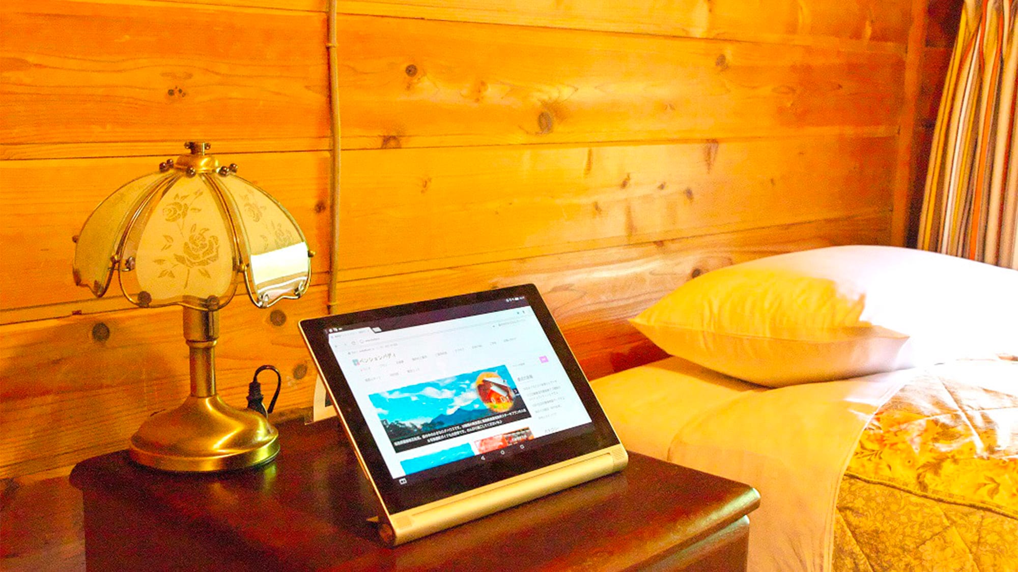 ・ Equipped with internet in all rooms