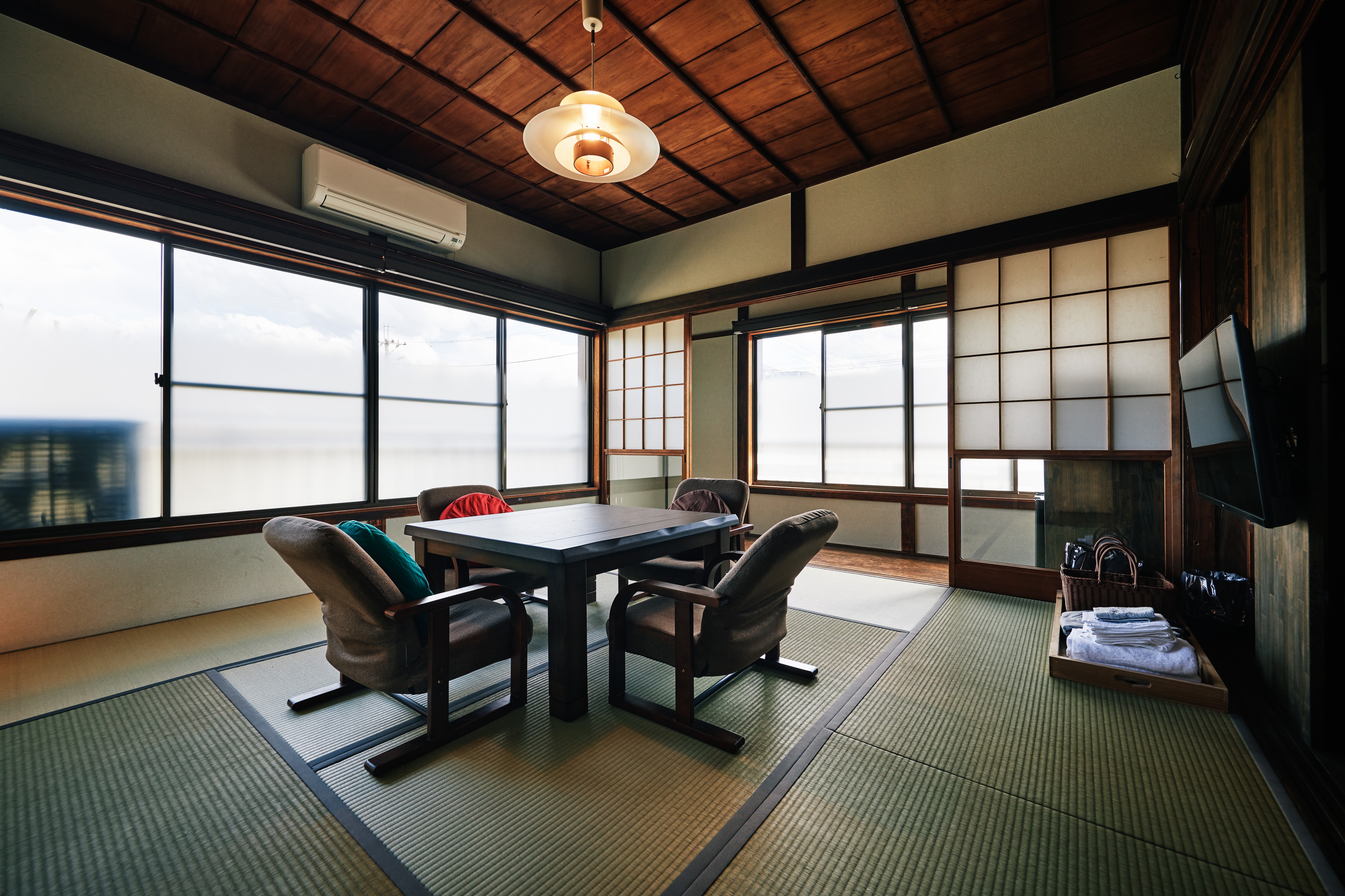 日本空間：Tama-to [Shiraume] 客廳