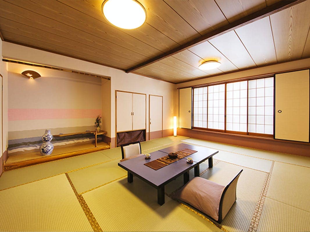 【일반 일본식 방-15 다다미-】순한 일본식 방의 정취를 즐긴다
