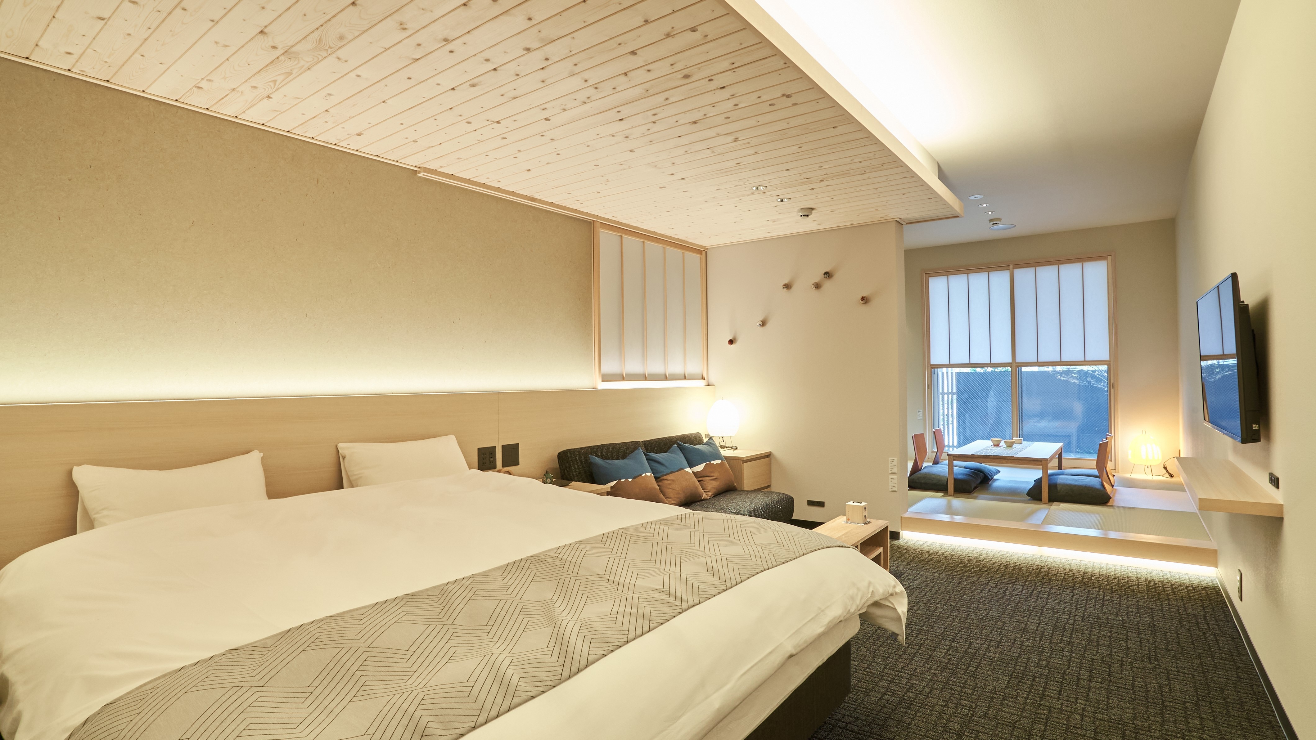 [Room 01 Meboso] Simmons king bed (bed width 180 cm)