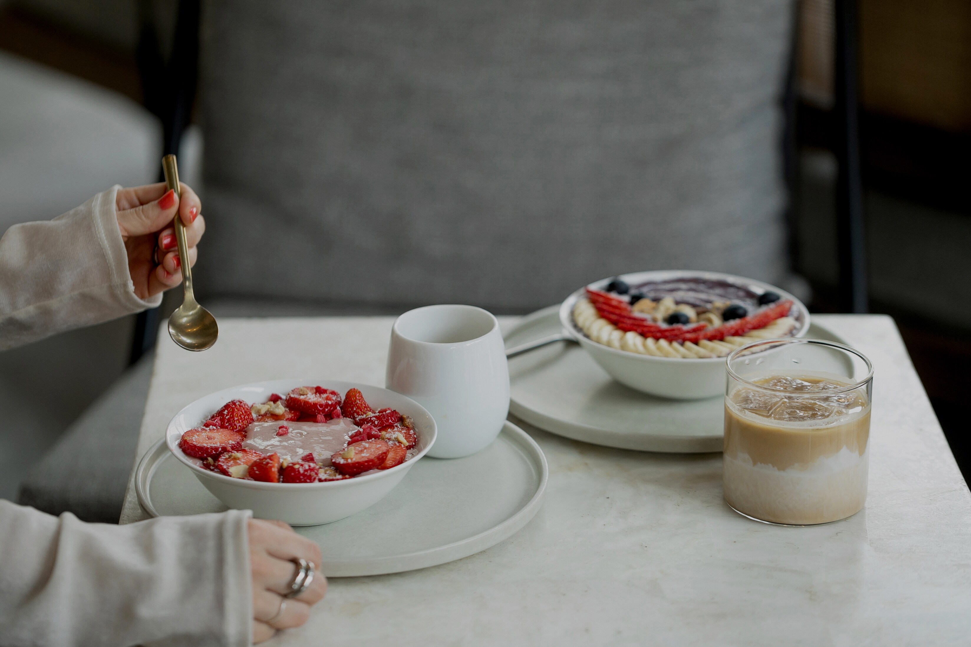 Breakfast included plan | Acai bowl ①②