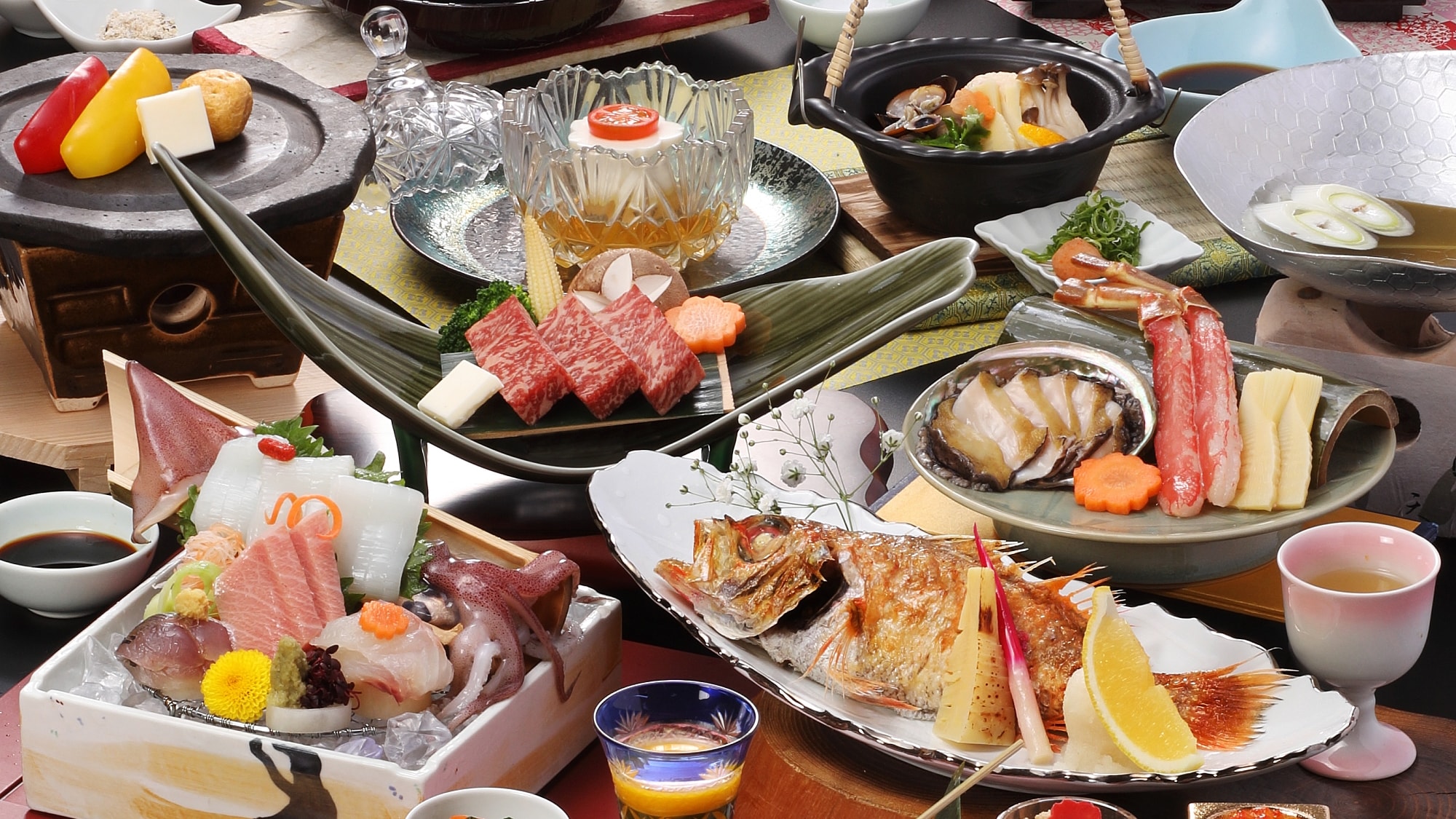 Special gourmet kaiseki course