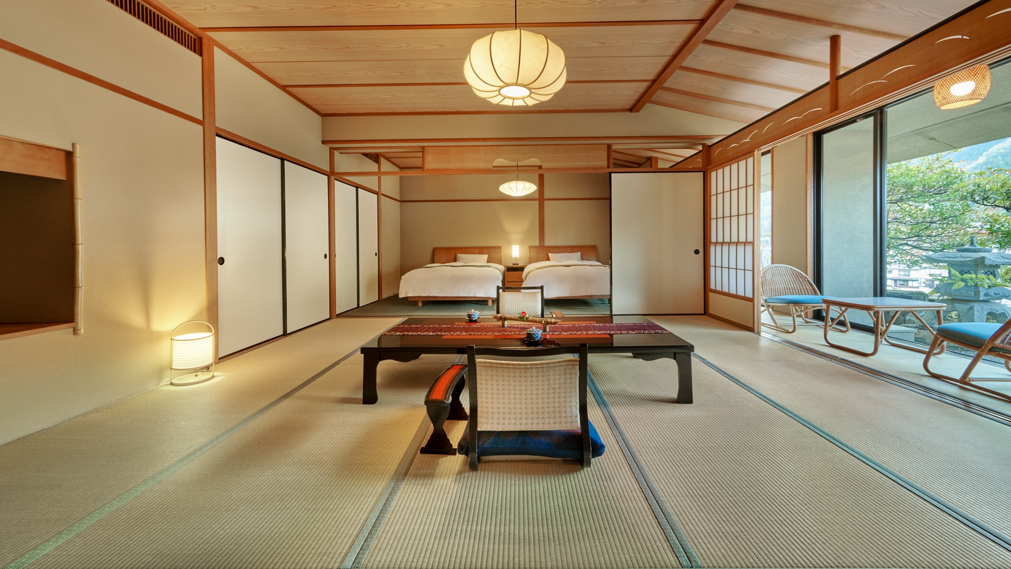 [Japanese twin] 12.5 tatami mats + 7.5 tatami mats (twin bed)