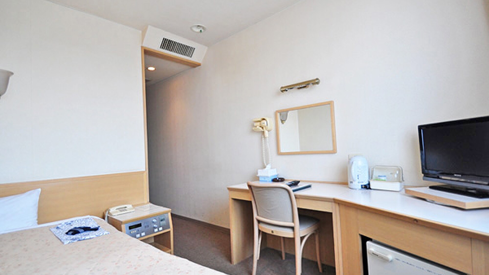 [Kamar single] Kamar yang menenangkan