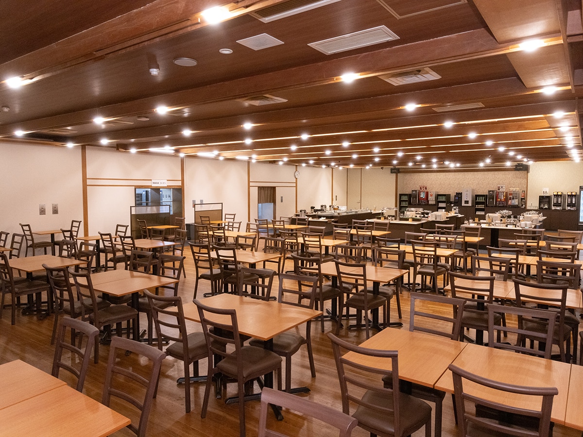 Buffet restaurant venue seats