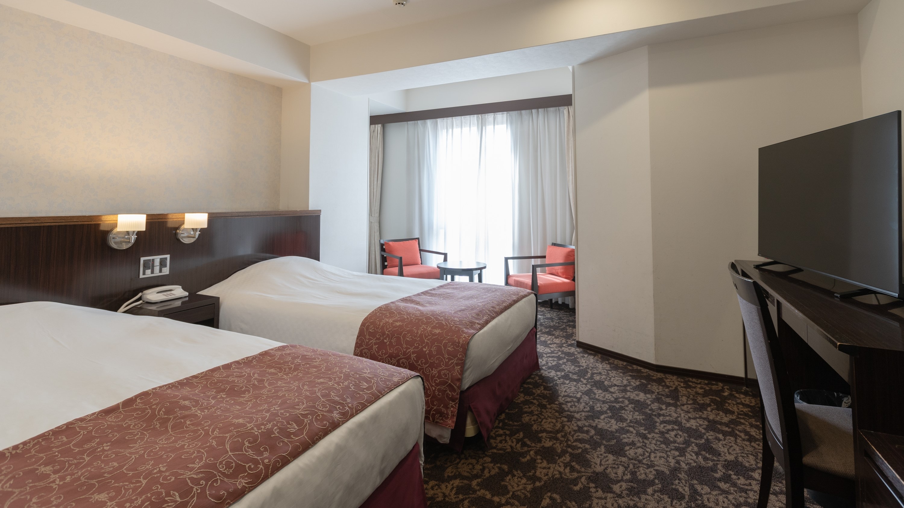 Funny twin room