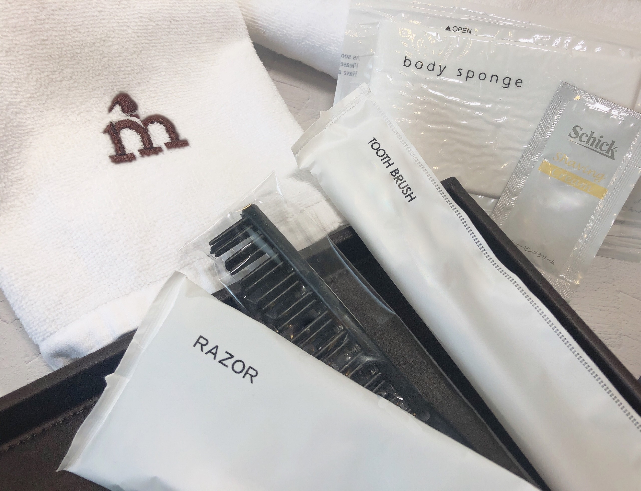 Bathroom amenities