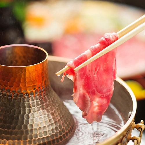 [Matsusaka Pork Wine Shabu-shabu]