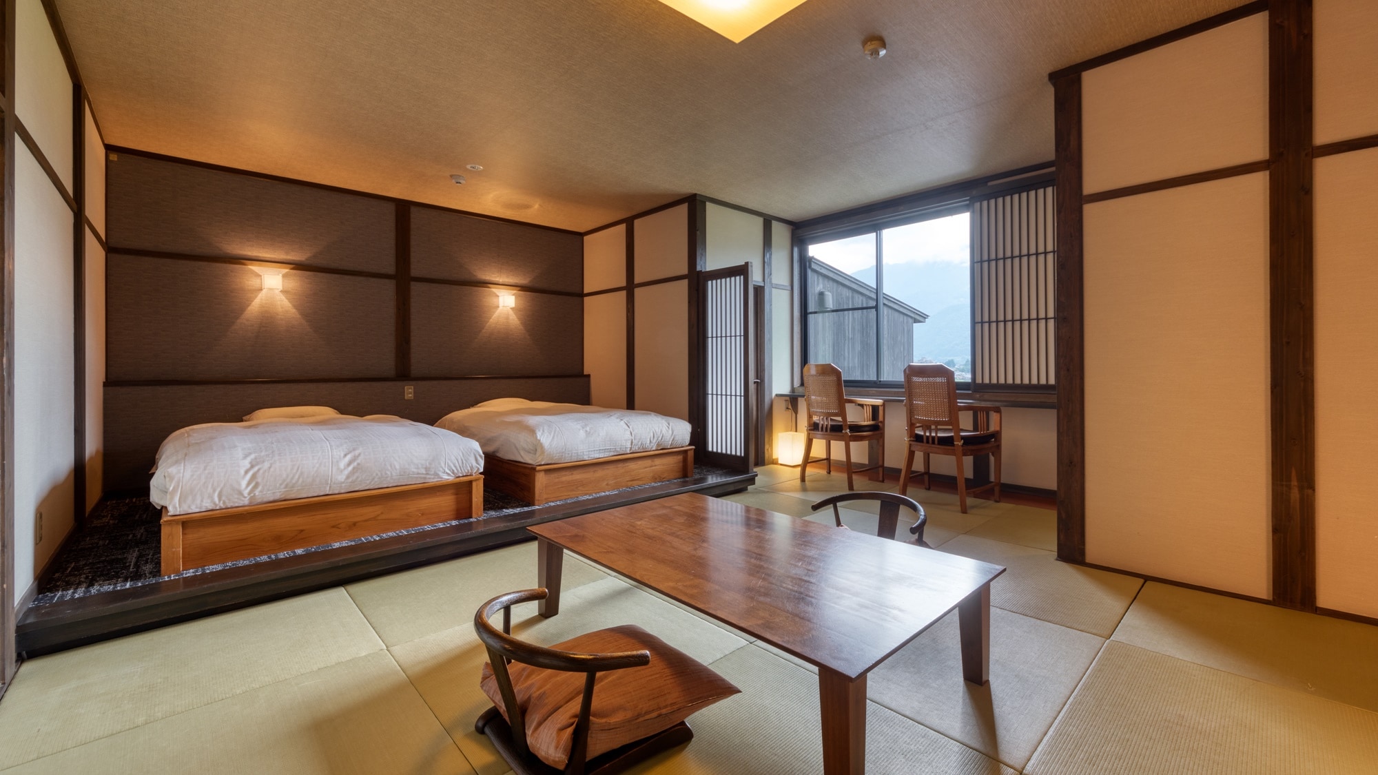 Main residence view guest room 2nd floor: Ryuji -rindo-