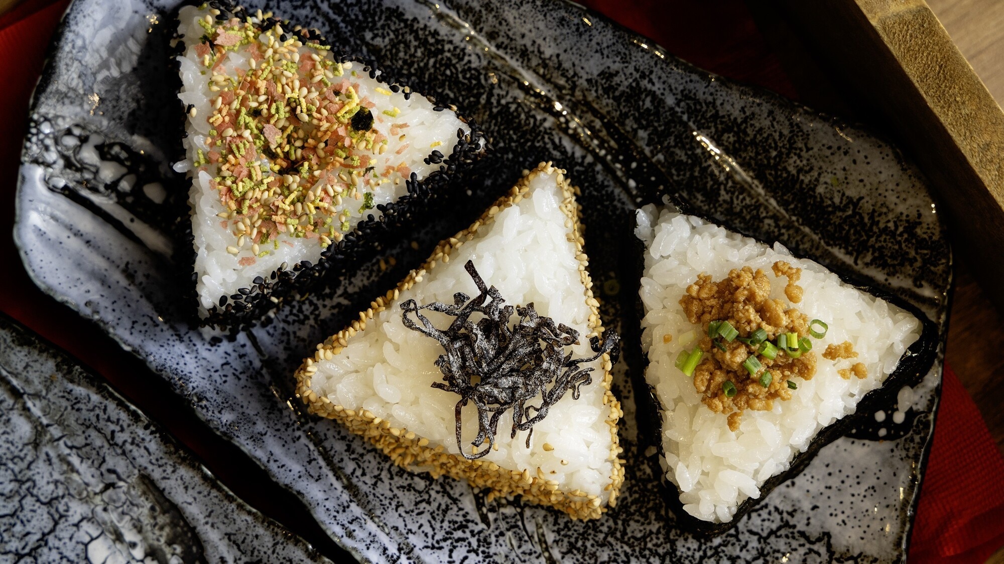 [Bữa sáng] Chọn món chính (cơm nắm)