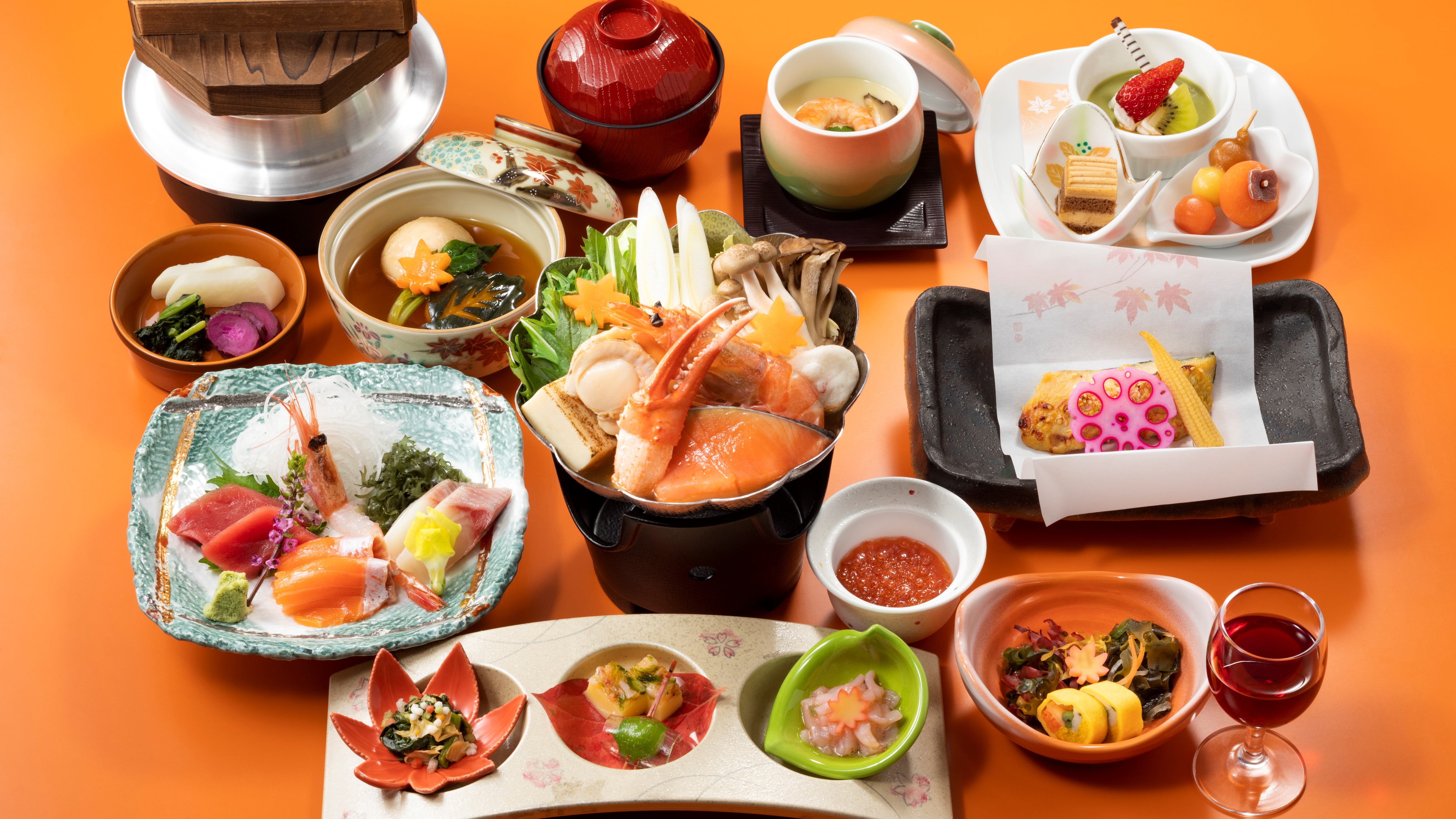 September to November 2023 Shofuku Gozen All dishes are seafood-based