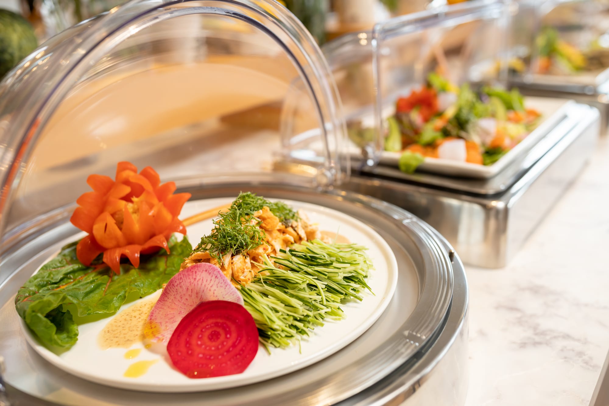 Hình ảnh tiệc buffet tối