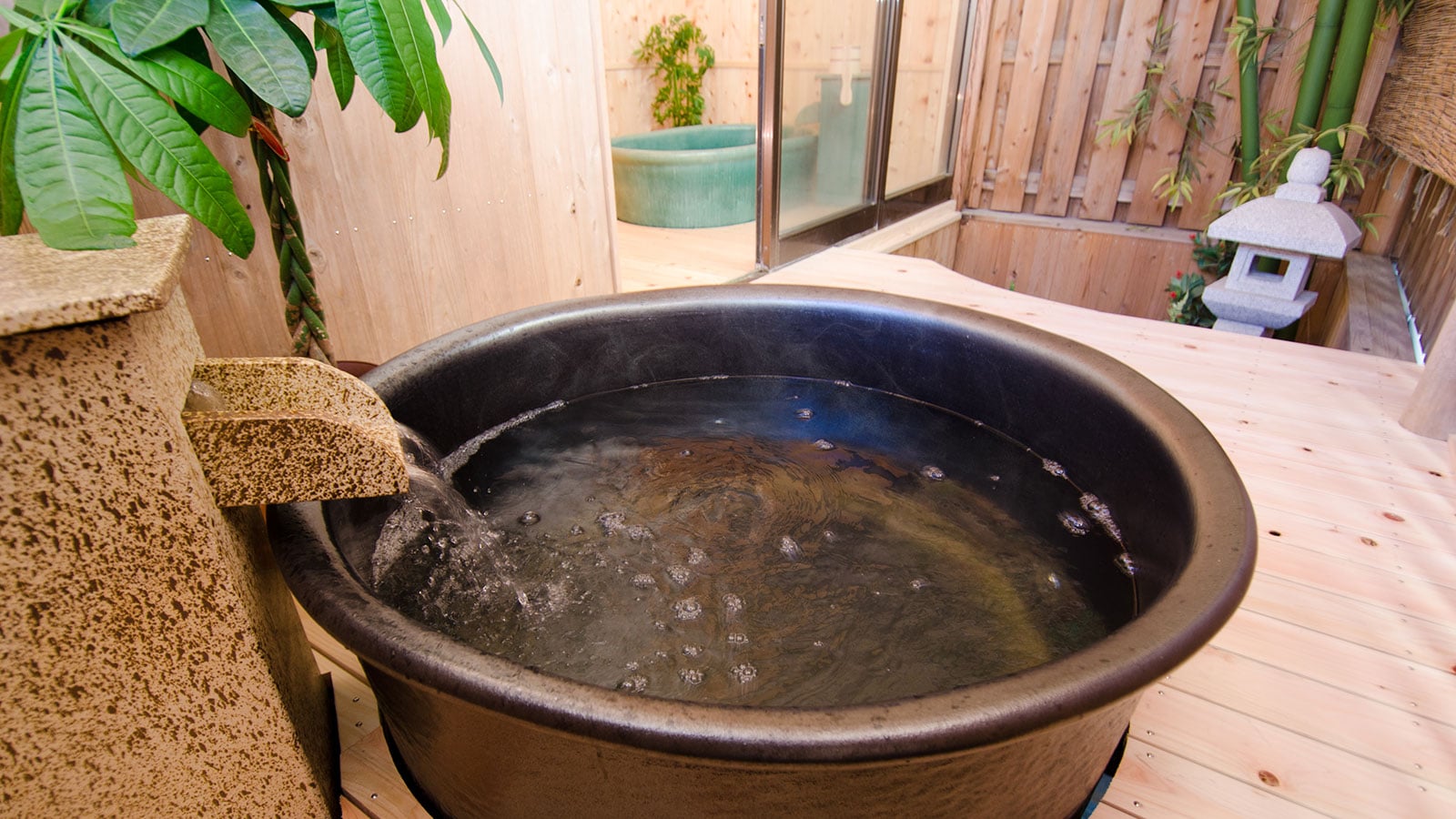 Pottery bath (chartered)