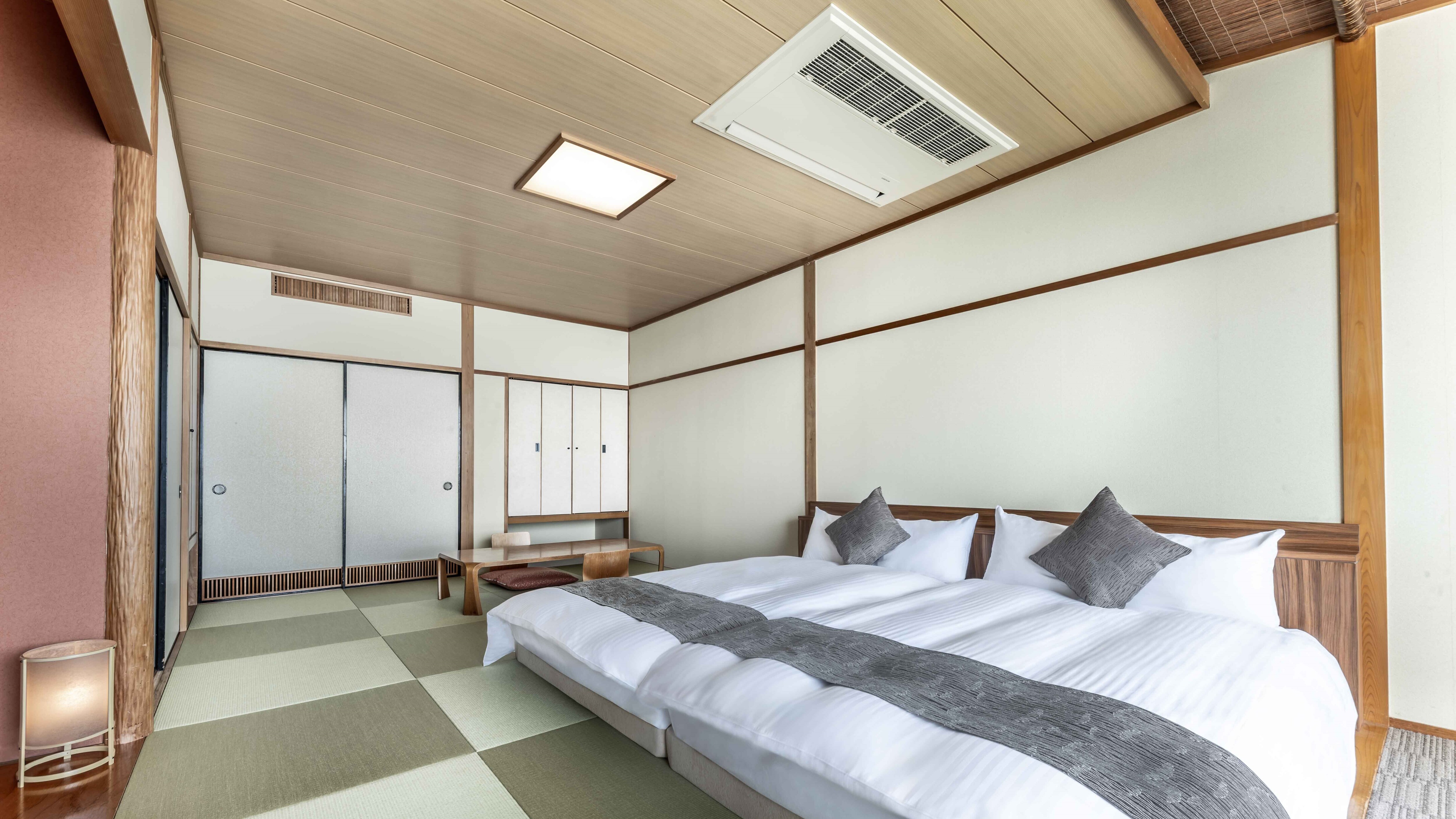 [BARU] Bangunan selatan Kamar twin bergaya Jepang dengan 12 tikar tatami