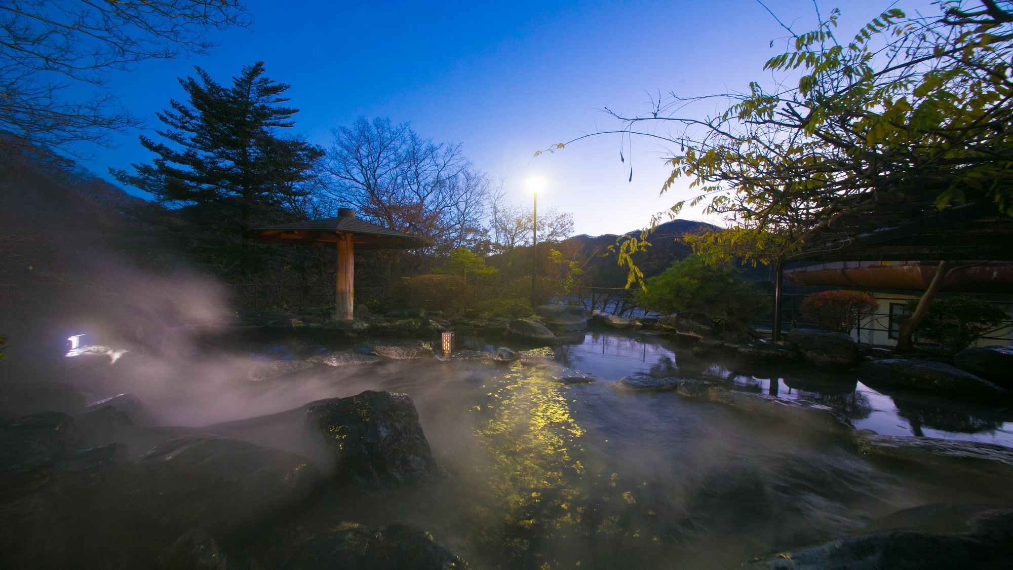 ■Open-air bath■～Ruri no Yu/Mitsuta no Yu～