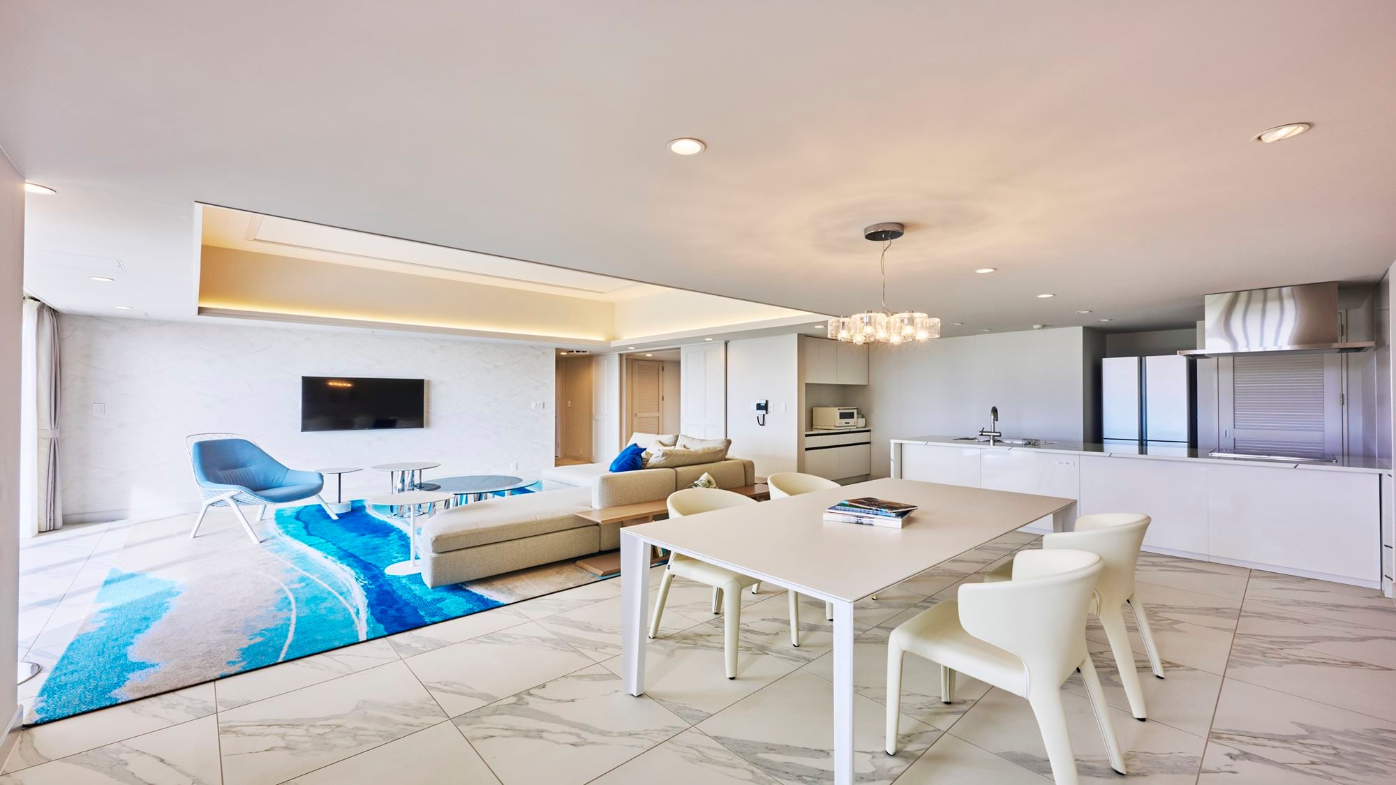 [Premier Deluxe Suite 2 Bedroom (141 square meters/5th-10th floors) <Resort view>]