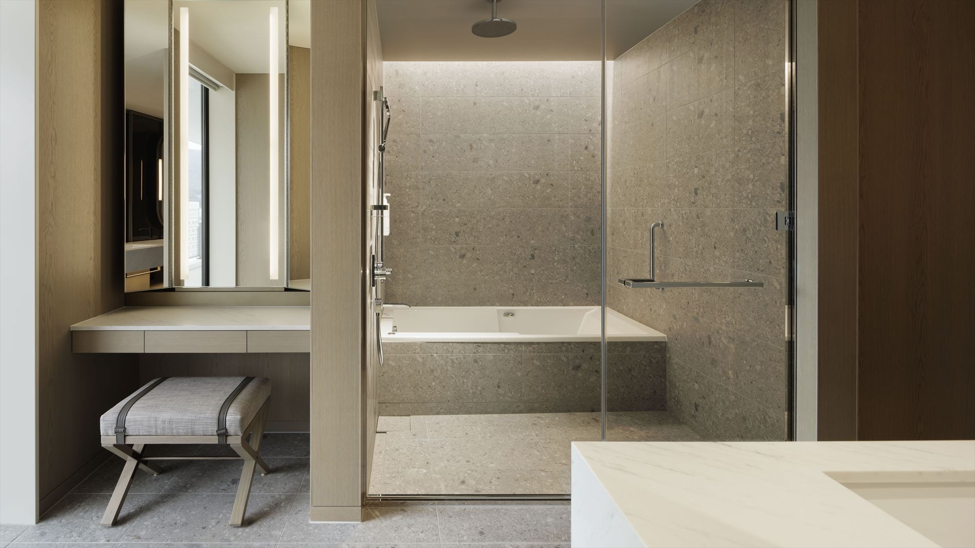 ห้องน้ำแบบพาโนรามิคสวีท