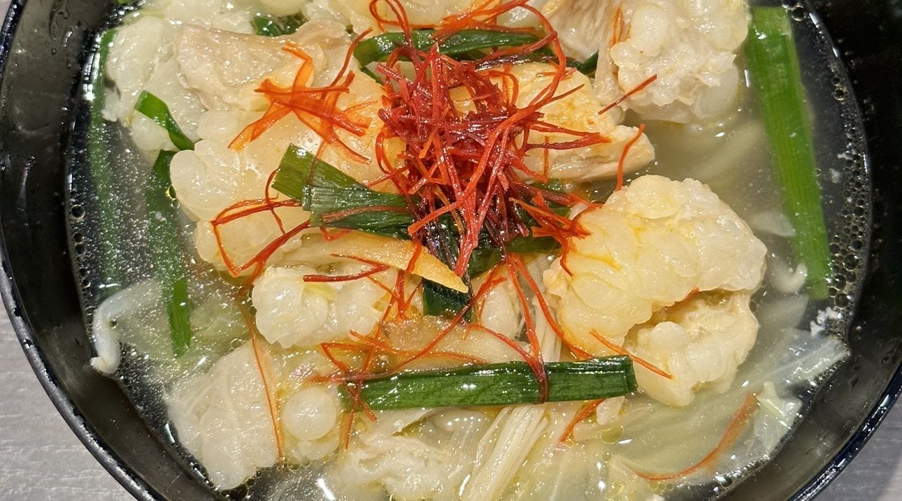 ■ご当地メニュー：もつ鍋■
