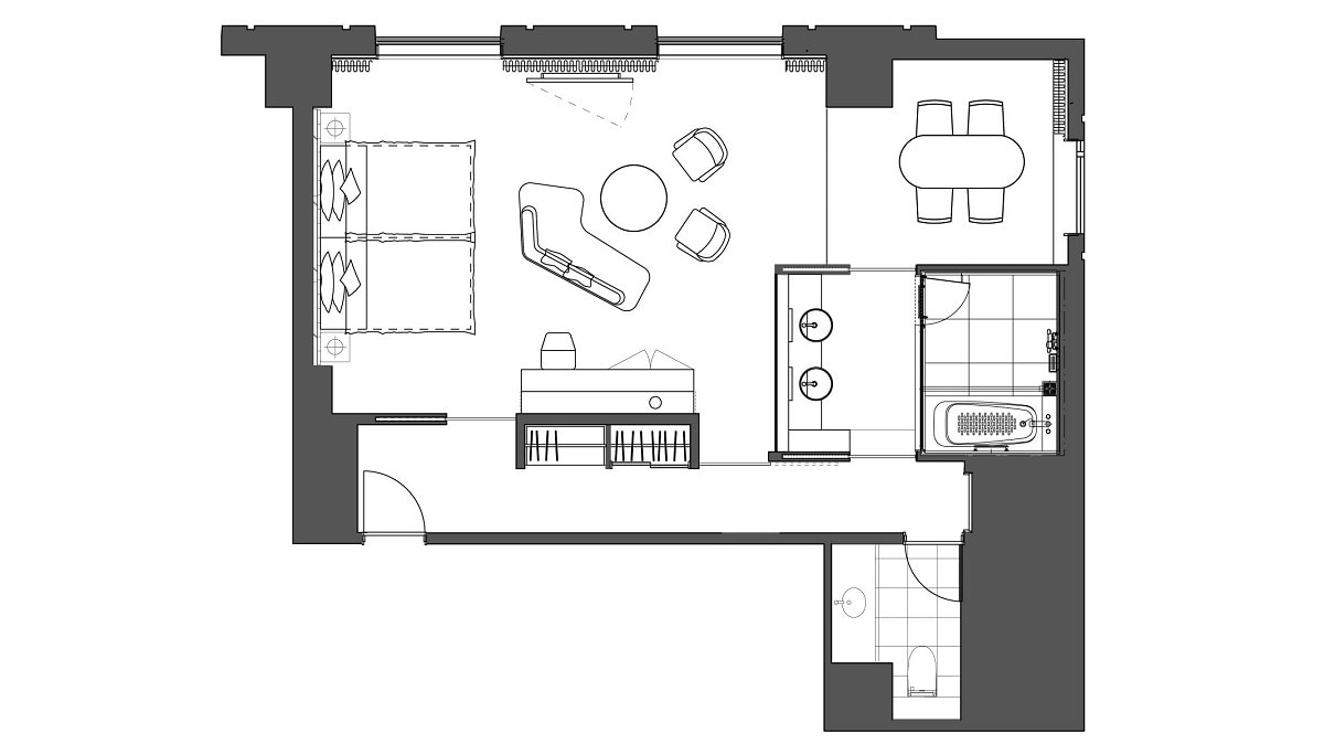 [Tầng câu lạc bộ] Junior Suite Imperial (ảnh bố cục)