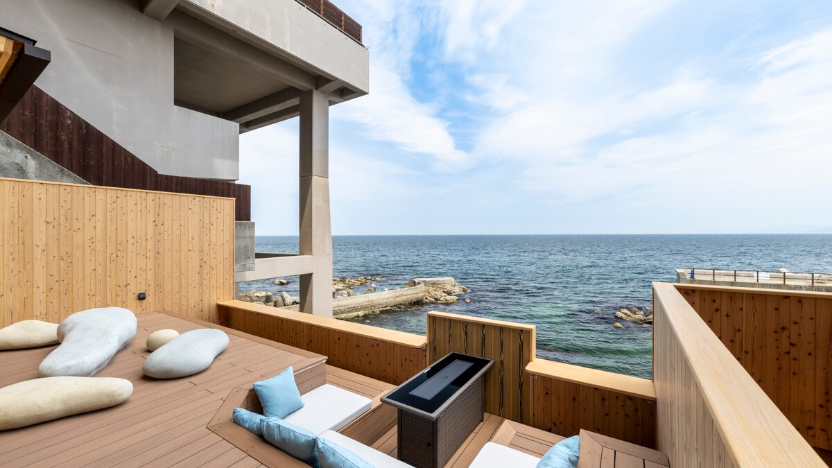 附设露天温泉的客房“泰之汤汤”101号房