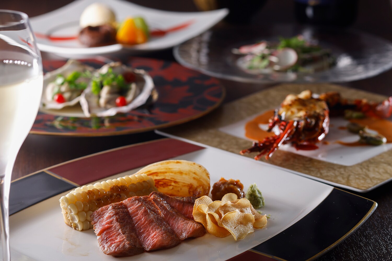 Teppanyaki course