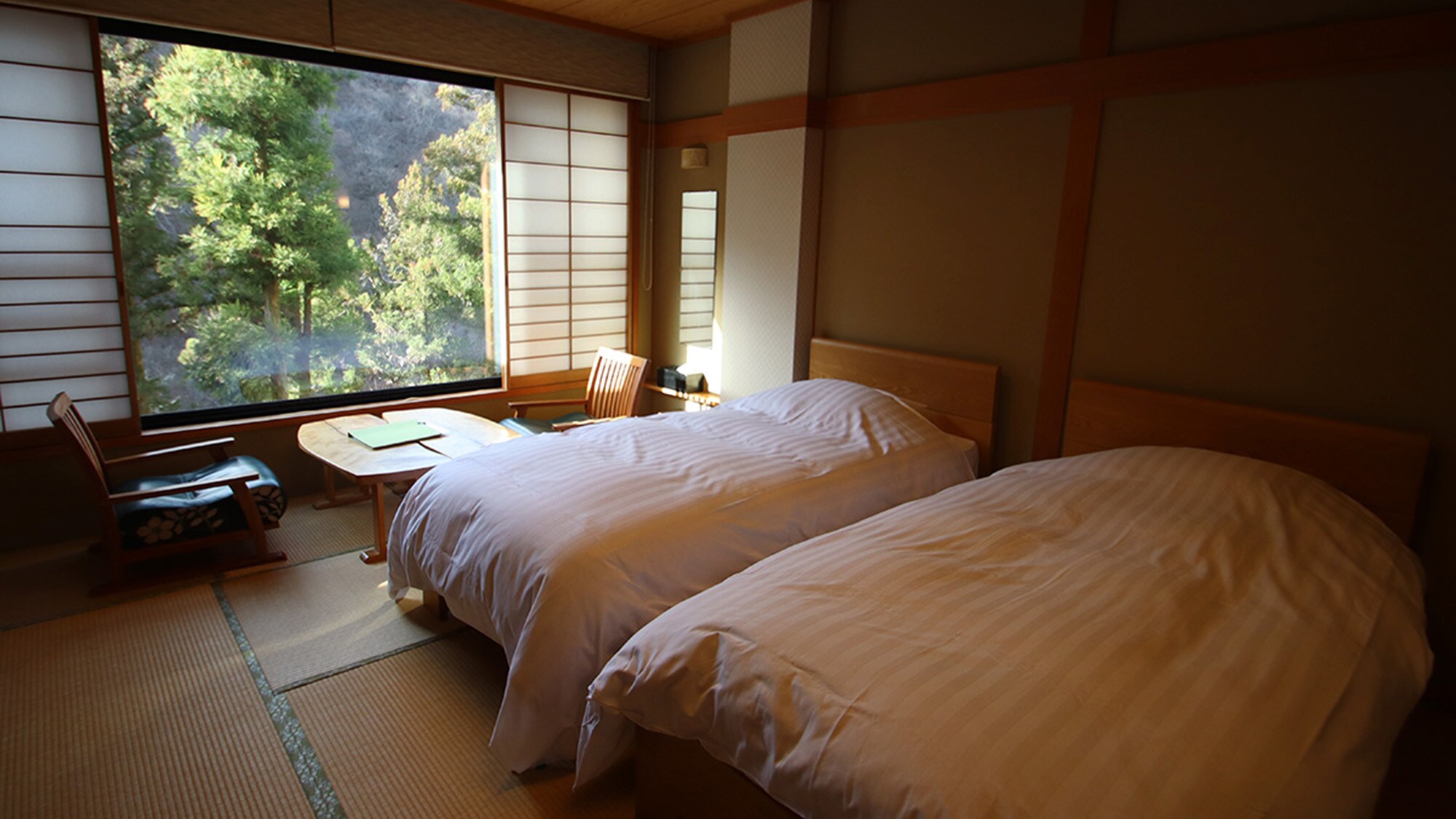Twin bedroom with shower - Main building guest room "Twin bedroom 10 tatami mats"