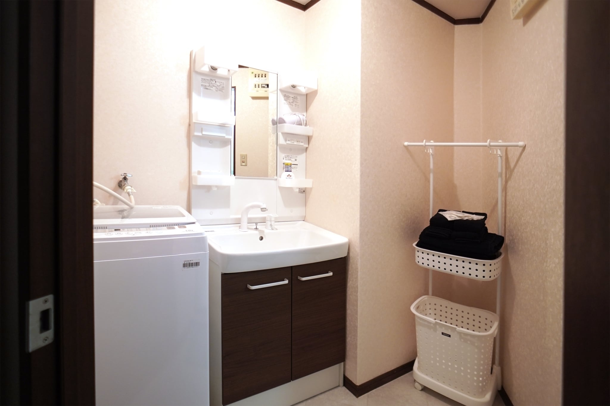 Washroom and dressing room