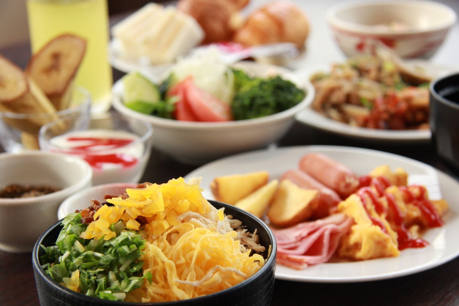 บุฟเฟ่ต์อาหารเช้า