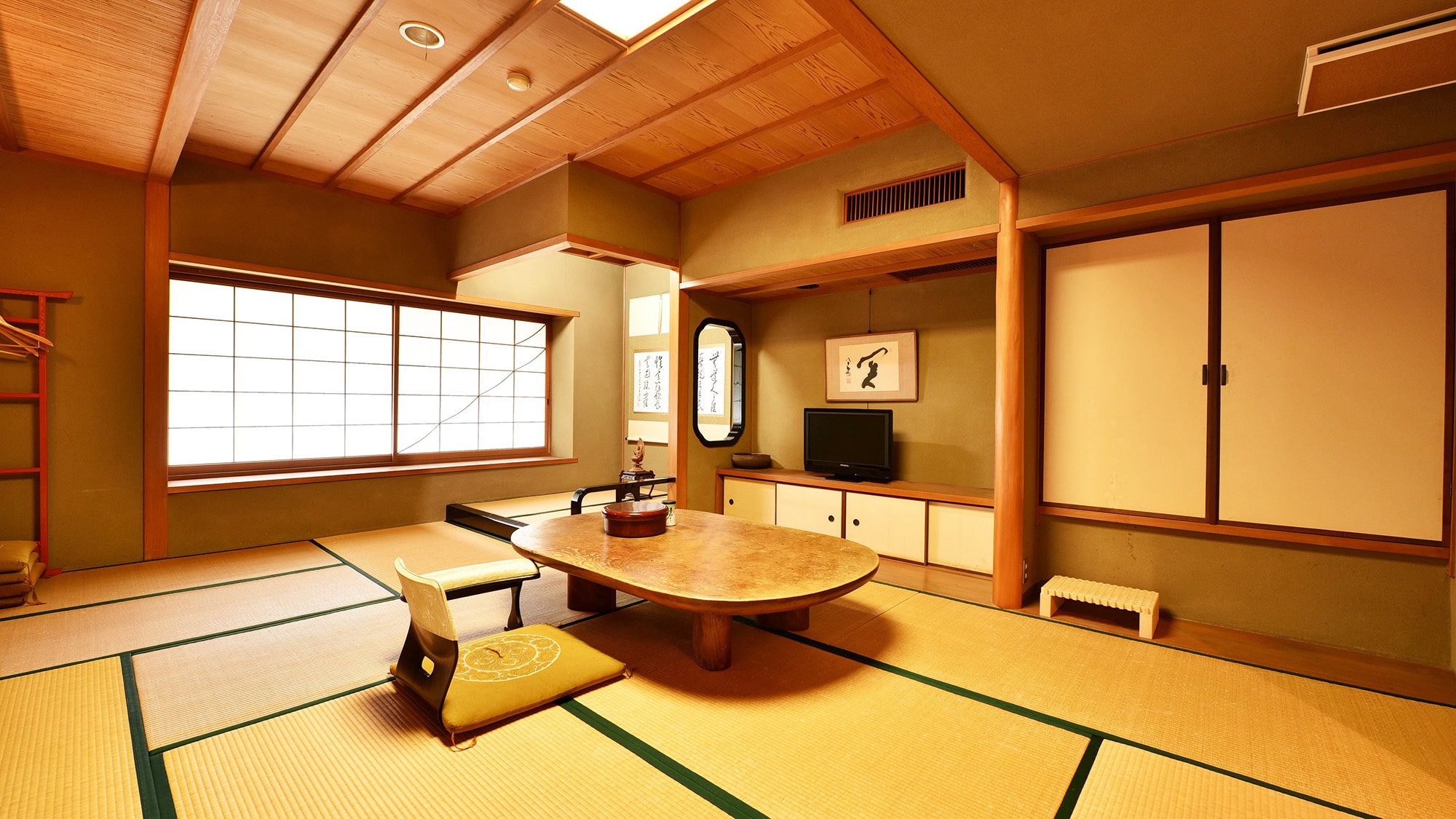 *[Contoh kamar tamu] Shoin 15 tikar tatami (dengan bak mandi, toilet, wastafel)