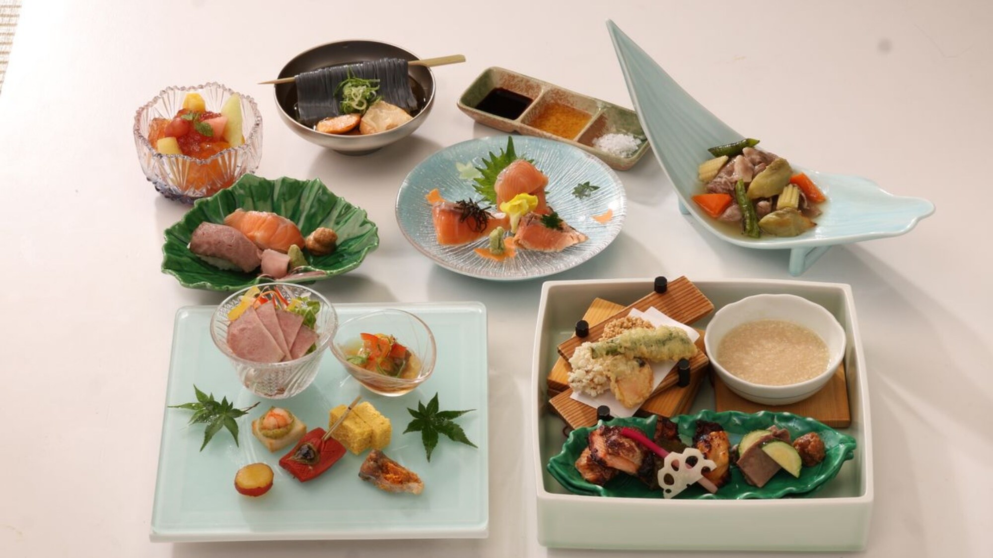 [Summer Limited] Enjoy the luxurious taste of Shiga Prefecture's specialty, "Biwa Trout" - Biwa Trout and Omi Beef Set Meal -