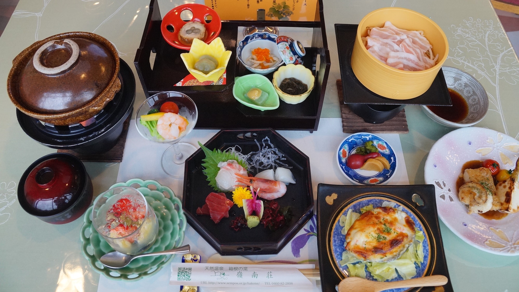 *[Dinner example] Upgraded cuisine