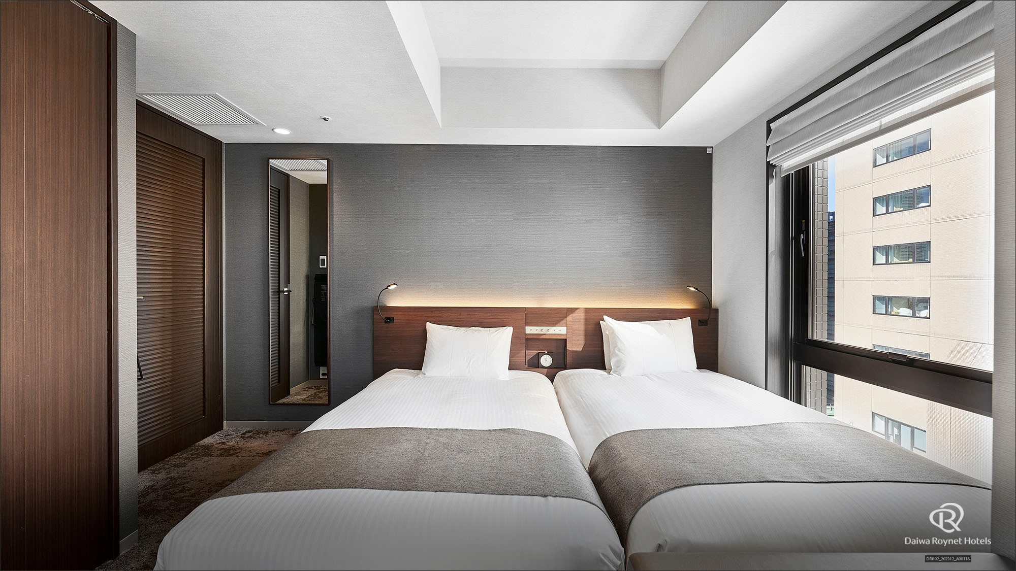 Standard twin room (23m², 2 beds 110cm wide)