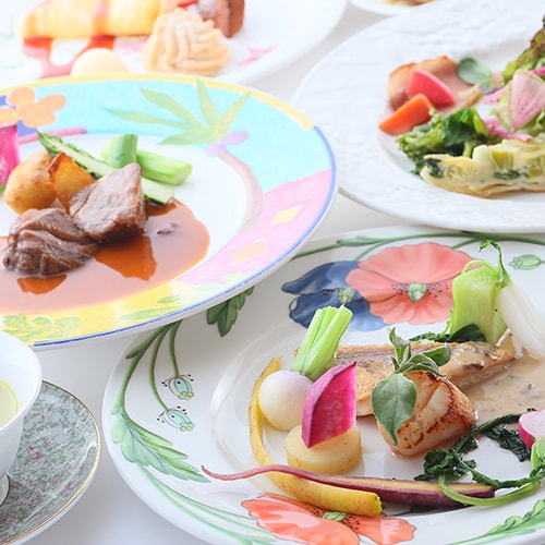 ・Example of a course meal
