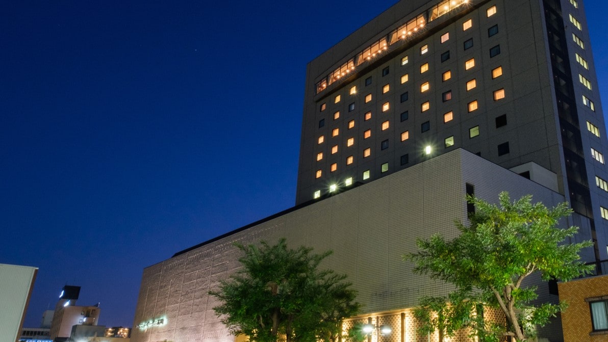 Hotel panoramic view and night view