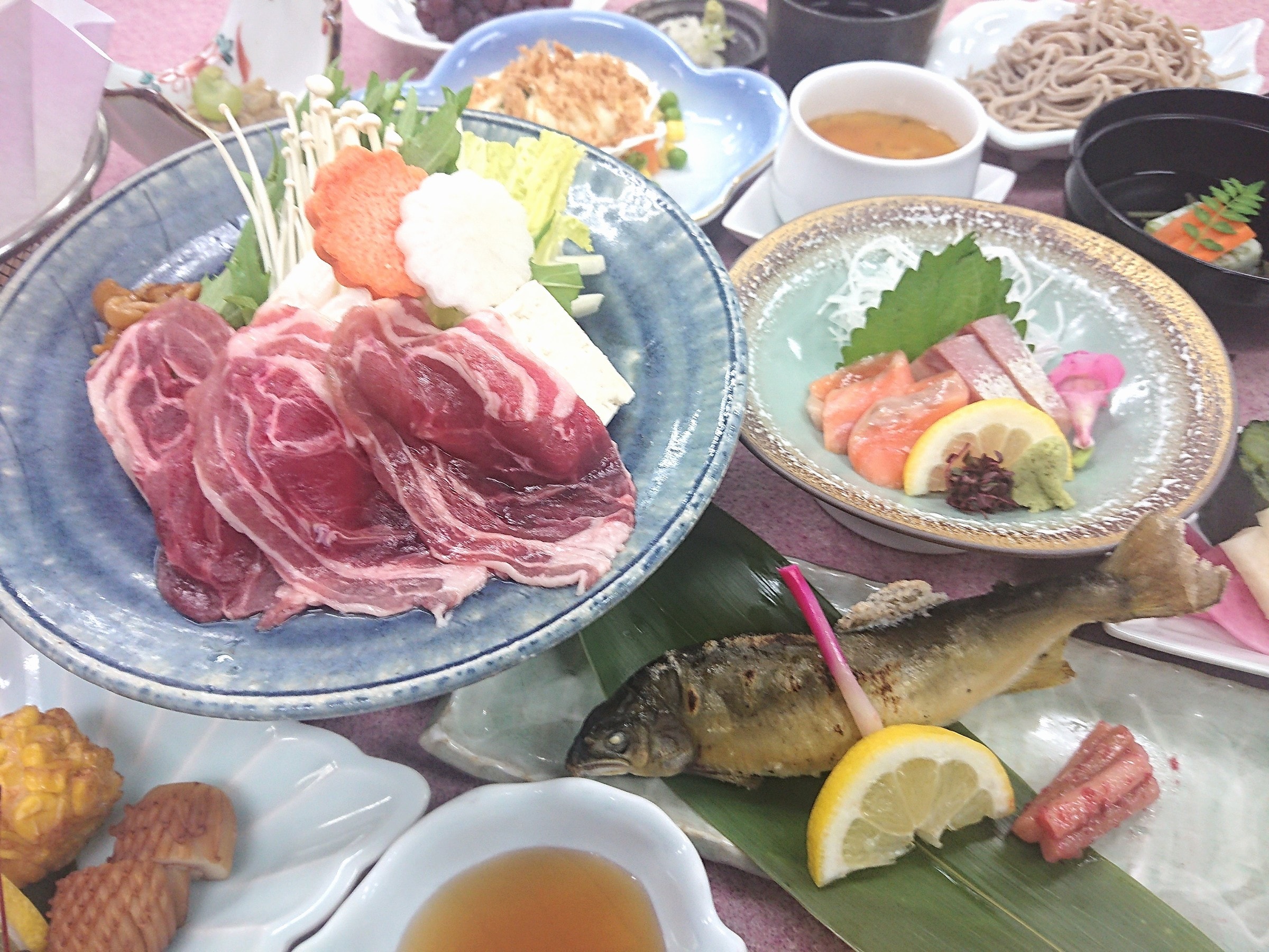 Autumn Kaiseki Meal for Everyone (Example)