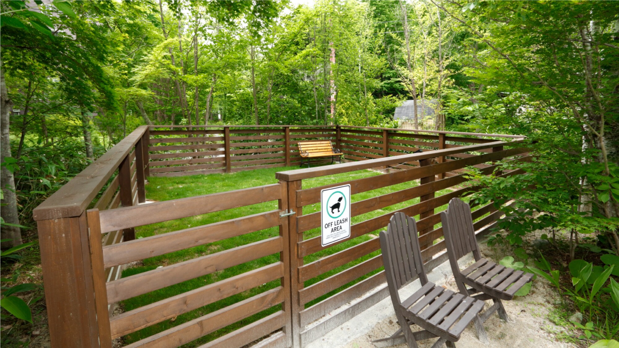 [Rental Cottage H Type] Private dog run