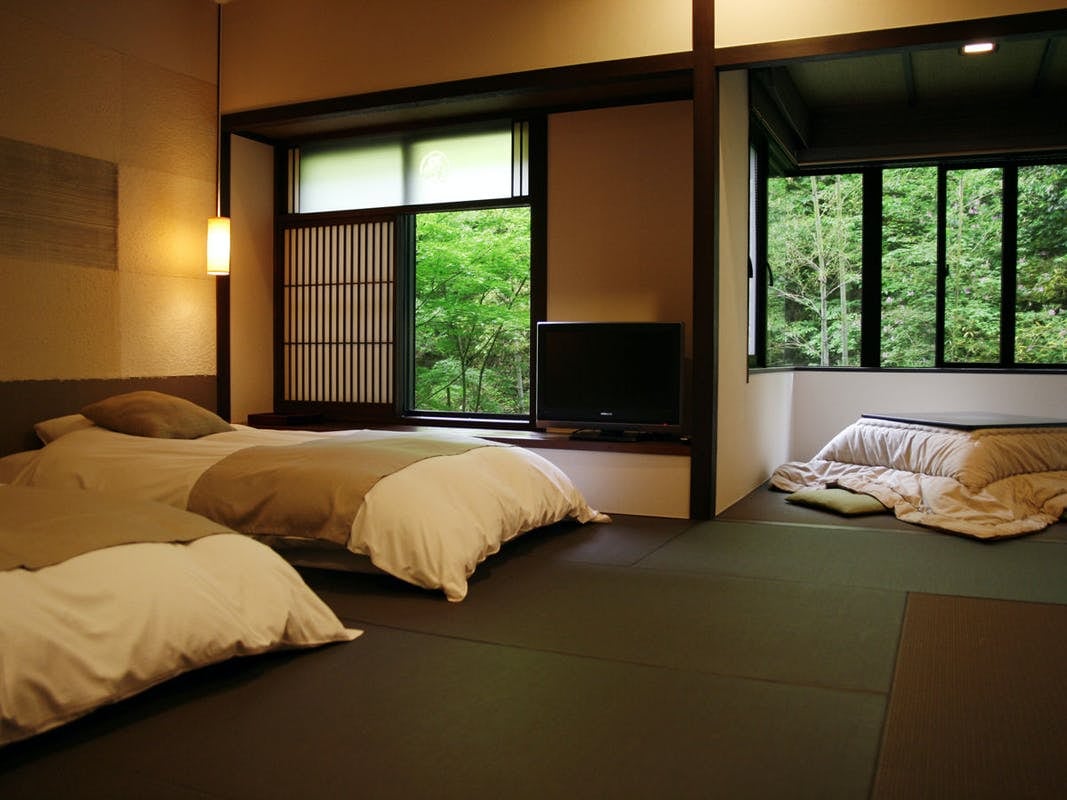 Mountain 菴 Japanese-style room twin with massage chair