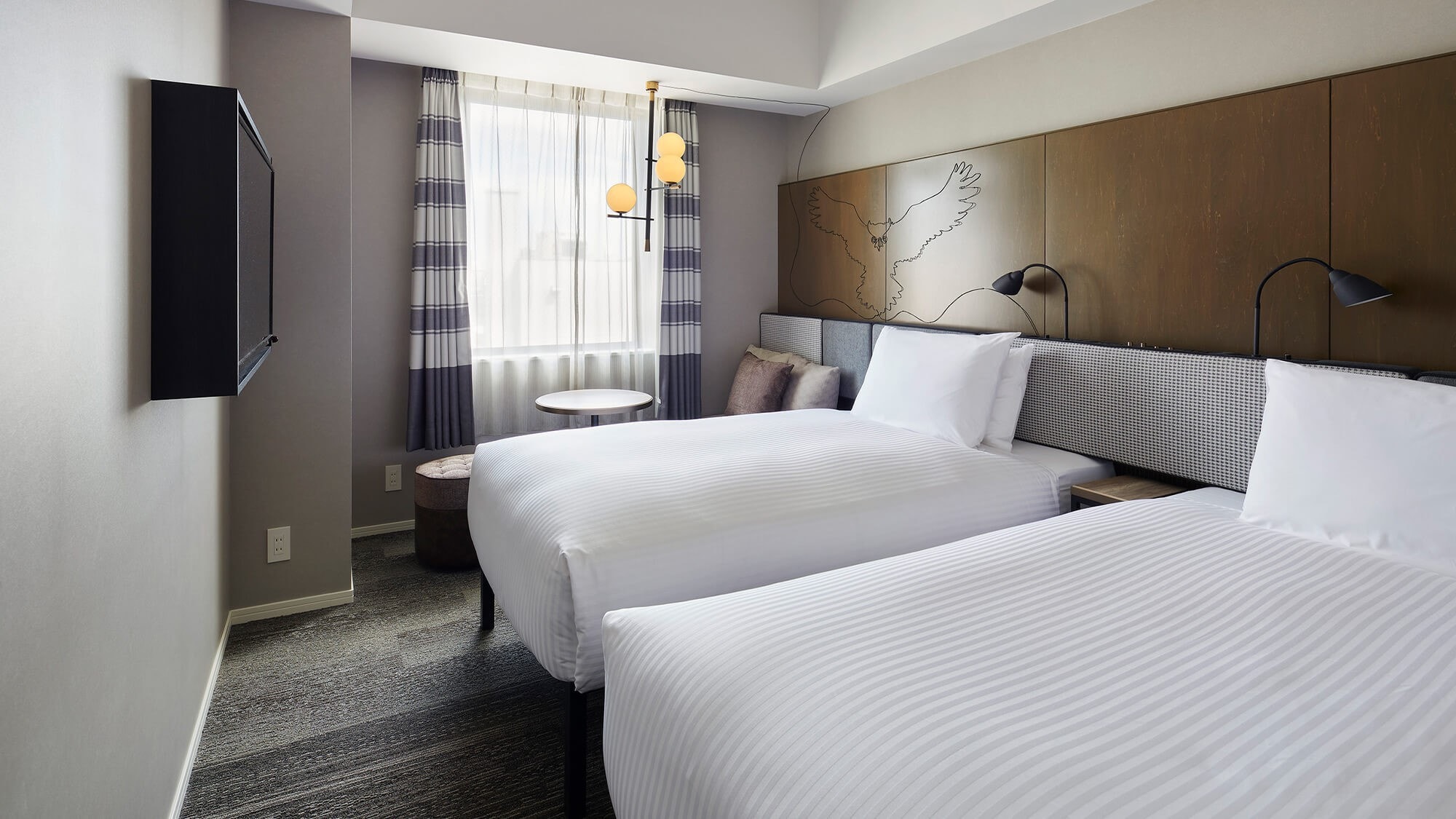 [Twin] 17.95㎡ / Room with 2 single beds, ideal for traveling with friends or couples