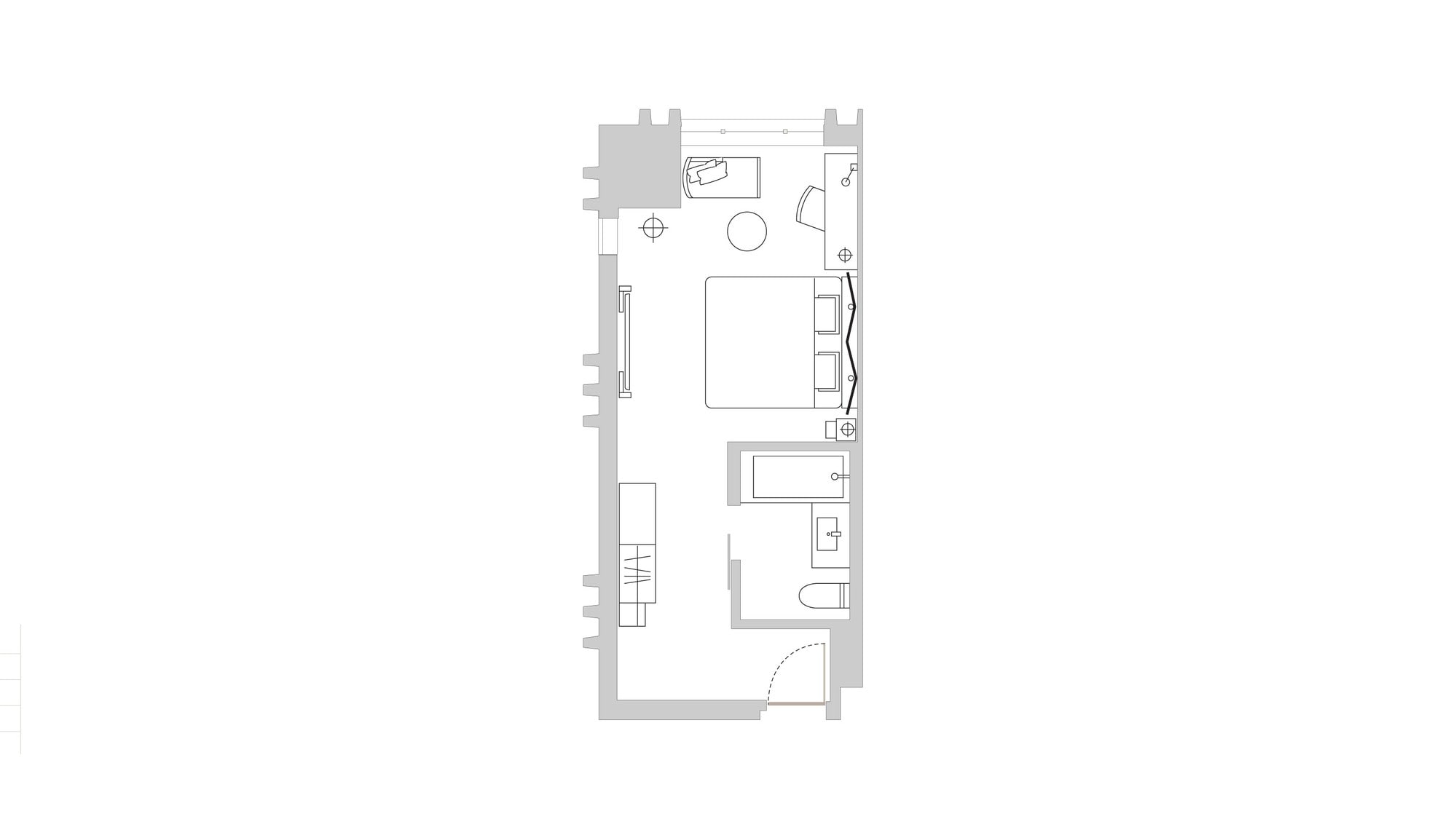 標準轉角大床 / 38㎡