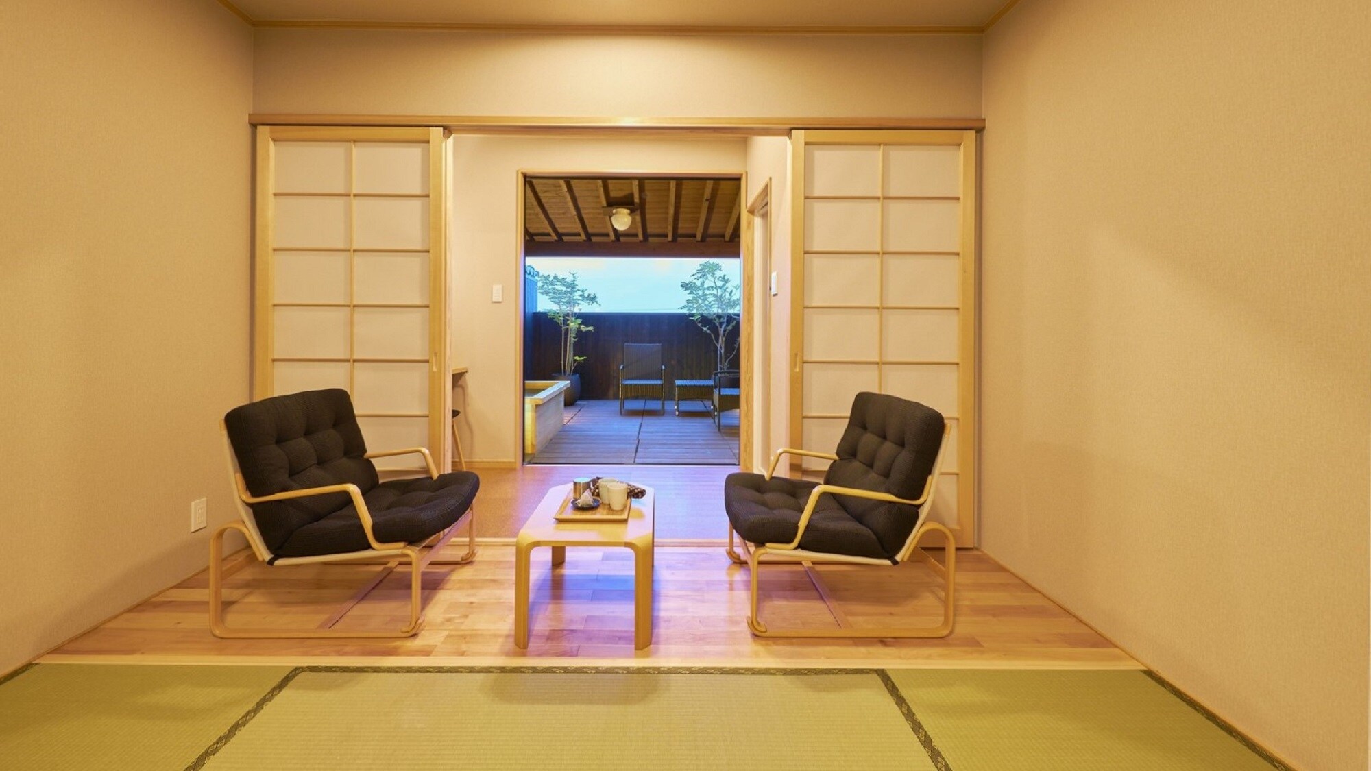 [Kamar tamu] Kamar tamu Hinoki cypress dengan pemandian terbuka