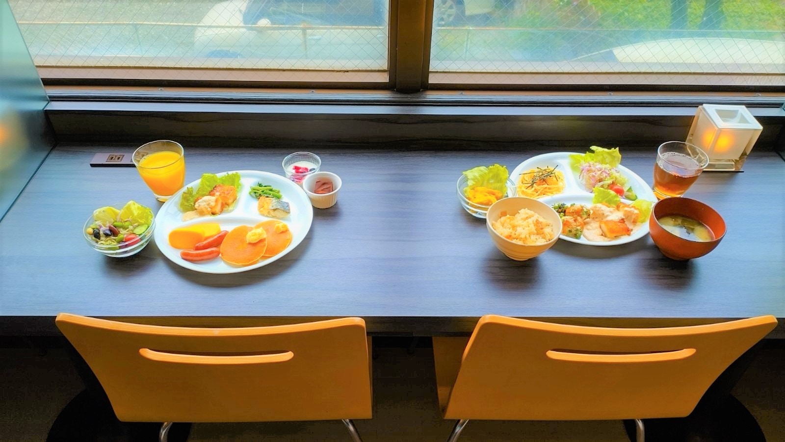 Notice of resumption of special breakfast buffet course