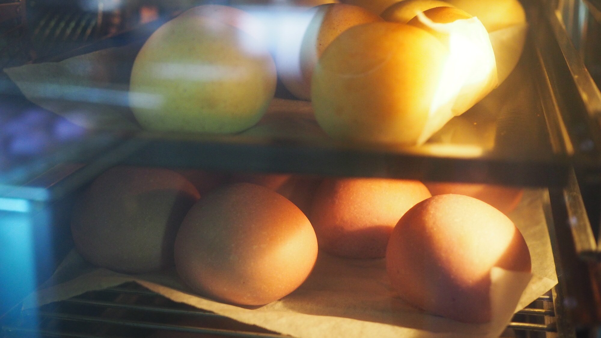 Freshly baked bread for breakfast!