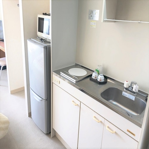 Twin room with kitchen