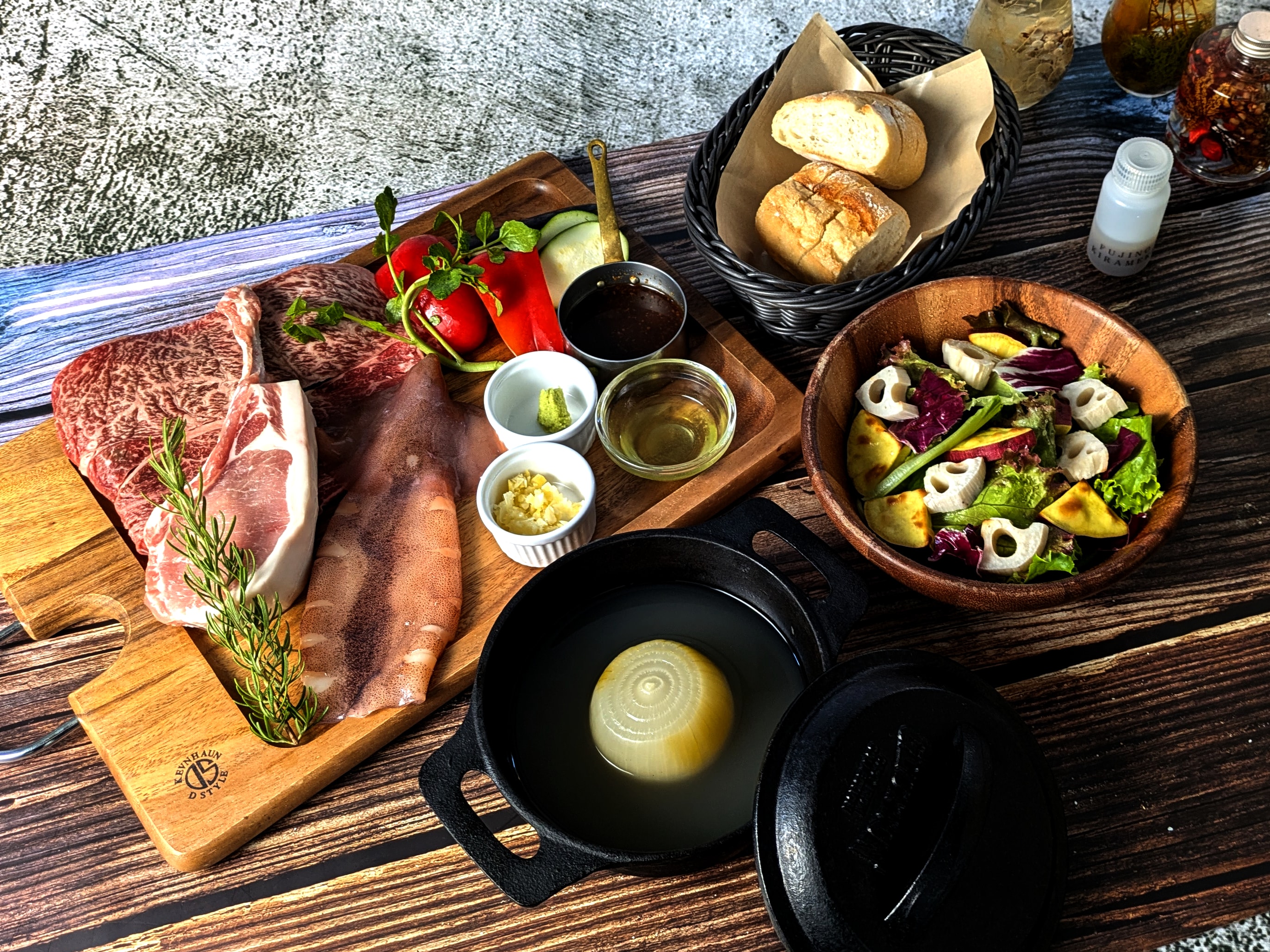 Autumn BBQ menu example