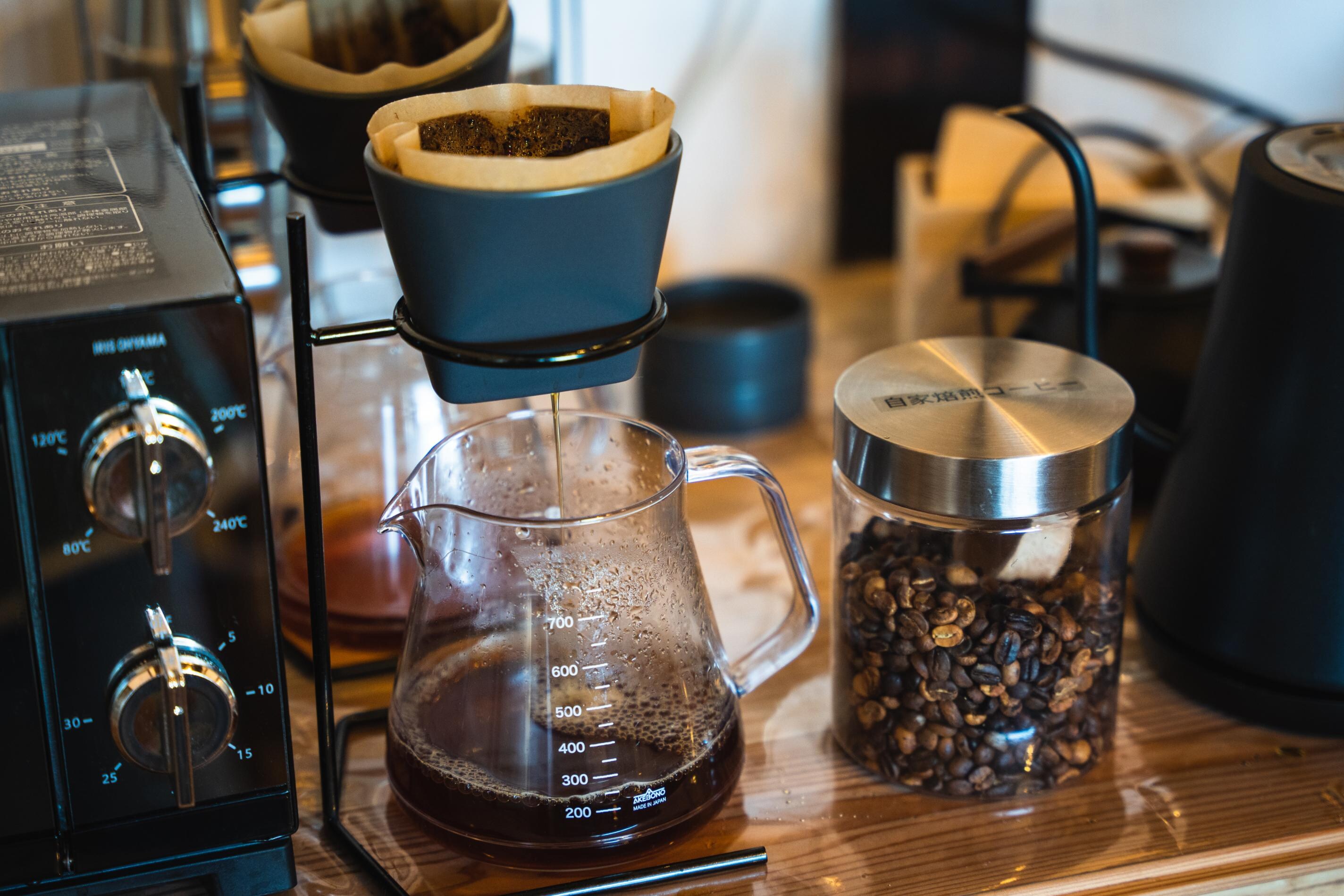 Home roasted coffee