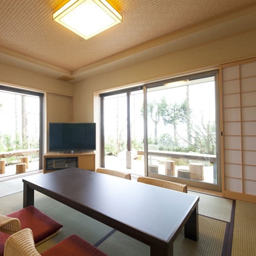 ● 1F日式和西式房間 Nemunoki <客廳>